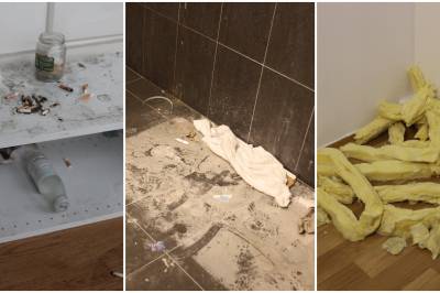 Fikk se leiligheten sin for første gang på ett år. Kunne ikke tro det: – Tårene kom automatisk