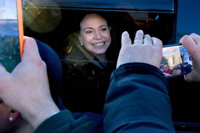 Machado møter pressen om Trump-møtet