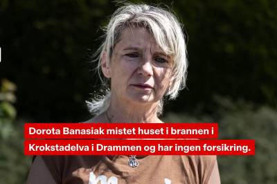 VG Nyheter: Får hat­kommentarer etter storbrannen: – Jeg forstår ikke hvorfor