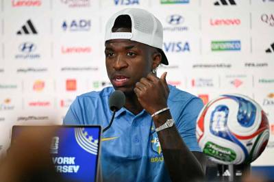 Vinicius hyller Ancelotti før VM-åpningen