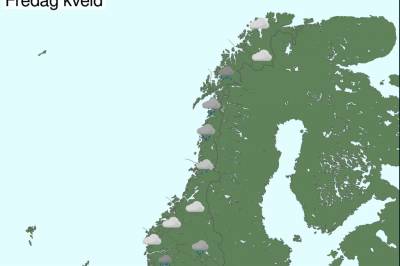 Meteorologene varsler styrtregn under fotballkampen i kveld