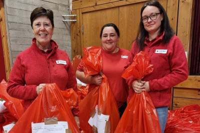 Delte ut julehjelp til over tusen i kommunen