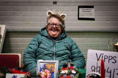 – Her er det jul, jul, jul. Og litt meir jul!