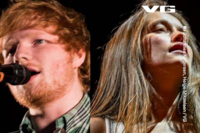 Sigrid tar avstand fra Ed Sheeran.
