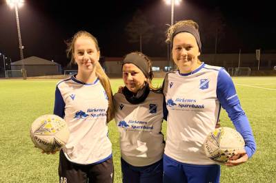Målfest da damelaget vant &bull; Birkenesavisa