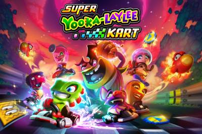 Playtonic samler sine plattformikoner i arkaderaceren Super Yooka-Laylee Kart