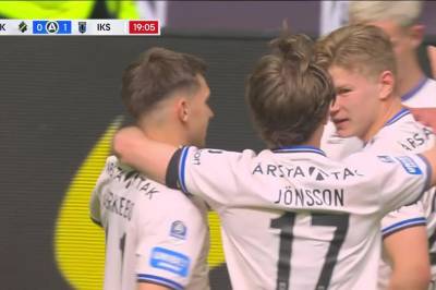 Robbie Ure setter 1-0 mot AIK