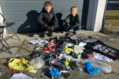 Påskekrim i Linstå: Hvordan havnet en dansk iPhone og søppel i naturen?