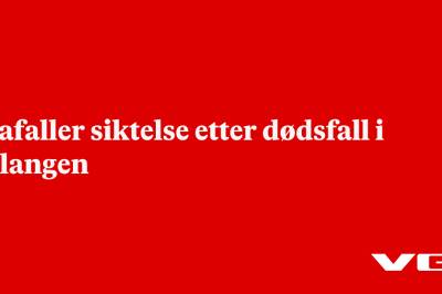 Frafaller siktelse etter dødsfall i Salangen