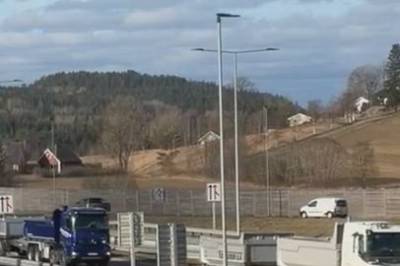 – Av det jeg så var den kanskje en kilometer lang. Kanskje var den dobbelt så lang