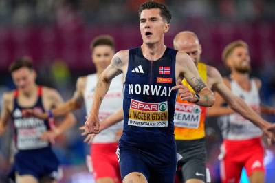 Jakob Ingebrigtsen tar EM-gull