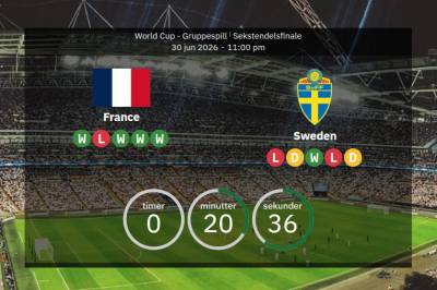 VM 2026: Frankrike mot Sverige – bekreftede lag og fullstendige oppstillinger