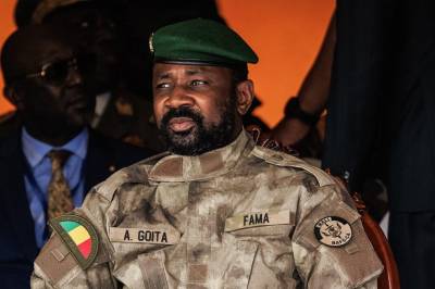 Malis president Assimi Goïta