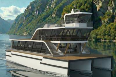 Satser 200 millioner på helelektriske trimaraner