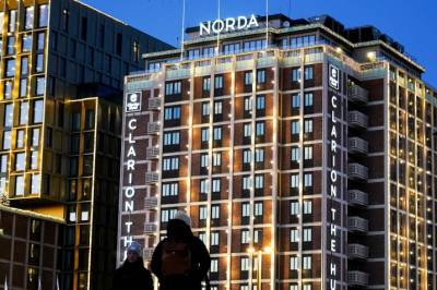 Avfyrt mulig hagleskudd på hotell