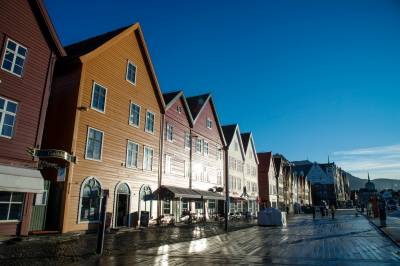 Meteorologen med gode nyheter – Ganske greit for å være Bergen