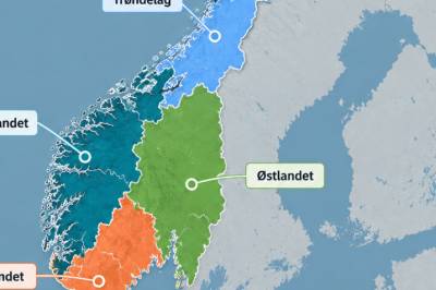 Landsdels-prognose: Snøen fram til mars