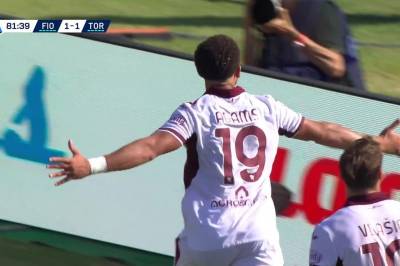 Adams scorer mot Fiorentina