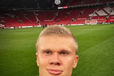 Matchvinner Erling Haaland hyller den virkelige matchvinneren på Old Trafford