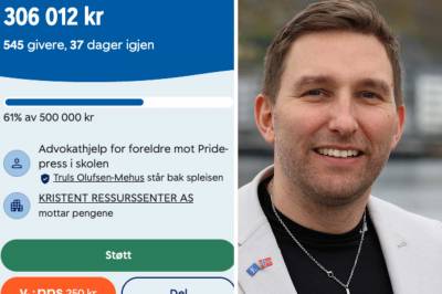 Pengene renner inn: Truls vil stoppe «pride-tvang» i skolen