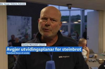 Bedriften vil utvide steinbruddet - innbyggerne i Rekefjord er splittet