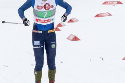 Dyttet utøver ut av løypa