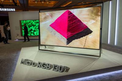 Samsung avslørte gigantisk Micro RGB-TV