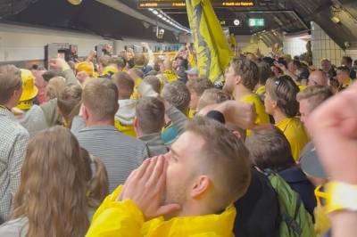 Her tar Glimt-fansen over T-banen