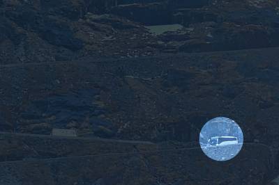 Her står bussen bom fast – igjen