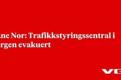 Bane Nor: Trafikkstyringssentral i Bergen evakuert