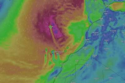 Kraftig uvær ventet på Gran Canaria – fly måtte snu