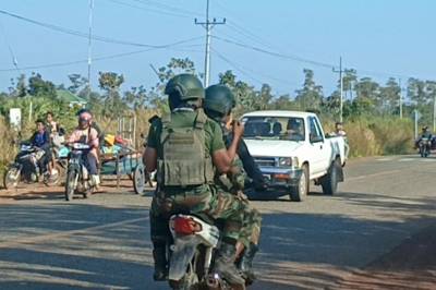 Grensekamper i Thailand