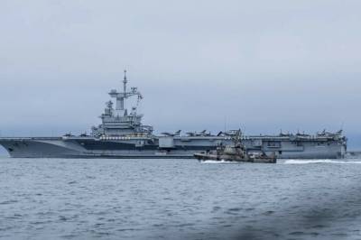 Bekrefter at russisk drone fløy ved fransk hangarskip