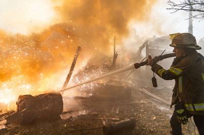 Seks drept i russiske angrep i Ukraina