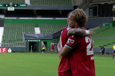 Gindorf med scoring for Hannover 96
