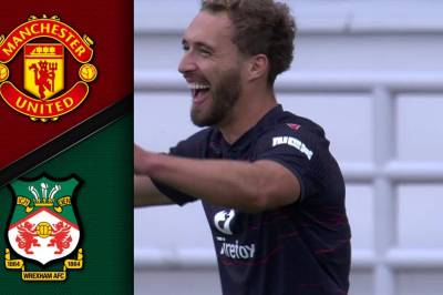 Se høydepunktene: Wrexham vant over Manchester United