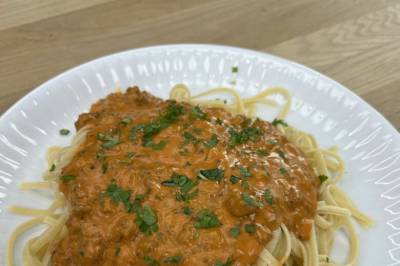 Familien Sporsems «åttitallspasta»