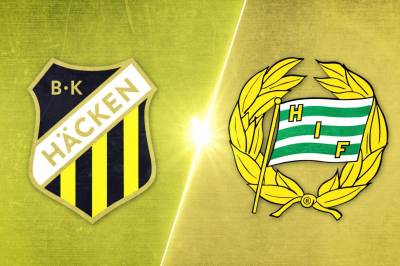 Se BK Hacken - Hammarby på 25 minutter