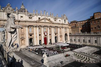 Palmesøndagsmesse fra Petersplassen