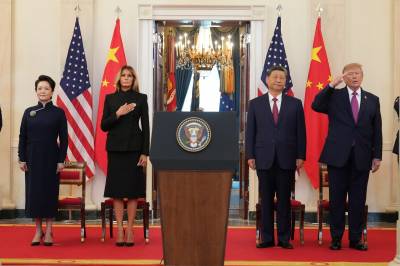 Trump og Xi i Washington