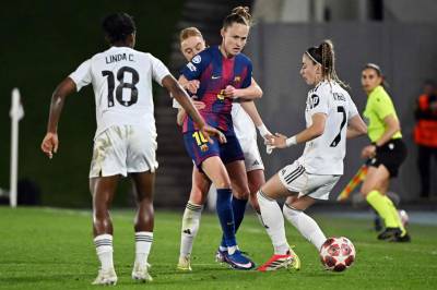 Graham Hansen og Barcelona herjet med Real Madrid i CL-kvartfinalen