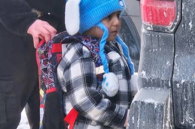 Bildet av Liam (5) er blitt et symbol på motstanden mot ICE