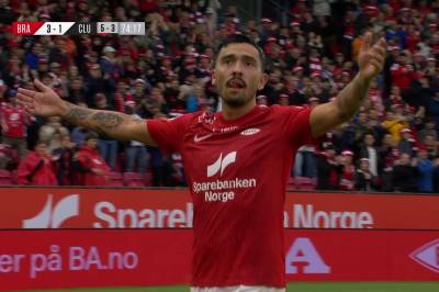 Castro med måldobbel - setter 3-1 for Brann