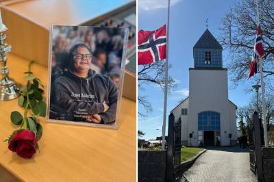 Simen Andersen (24) begraves