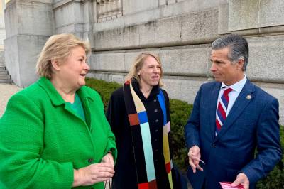 Solberg tror Støre har en mer vrien jobb med Trump enn hun hadde: – Han har mer hastverk nå