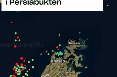 Strandet kaptein i Persiabukten: – Hundrevis av skip rundt oss