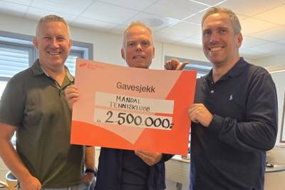 Gave sikrer ny hall til 7,5 millioner: – Kjempe­stort