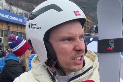 Henrik Kristoffersen etter 1. omgang