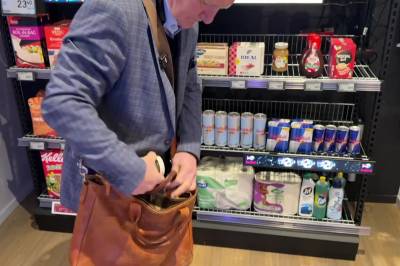 Lager nye helautomatiske matbutikker