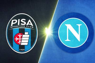Se Pisa - Napoli på 25 minutter